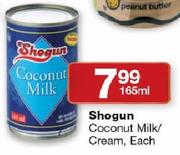 Shogun Coconut Milk/Cream-165ml