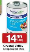 Crystal Valley Evaporated Milk-410g
