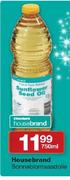 Housebrand Sunflower Seed Oil-750ml