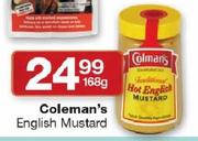 Coleman's English Mustard-168g