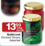 Goldcrest Cocktail Onions-130g