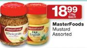 Masterfoods Mustard-175g Each
