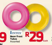Intex Neon Frost Tubes Assorted-Each