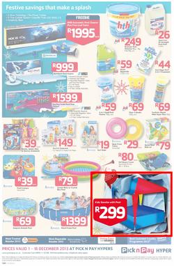 Pick n Pay Hyper: Save Big On All Your Holiday Favourites From Coolers To Camping Chairs  ( 01 Dec - 16 Dec 2013), page 8