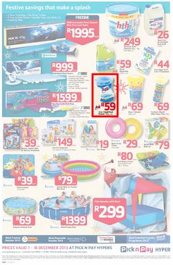 Pick n Pay Hyper: Save Big On All Your Holiday Favourites From Coolers To Camping Chairs  ( 01 Dec - 16 Dec 2013), page 8