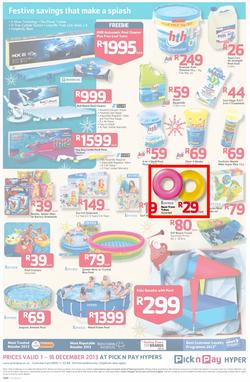 Pick n Pay Hyper: Save Big On All Your Holiday Favourites From Coolers To Camping Chairs  ( 01 Dec - 16 Dec 2013), page 8