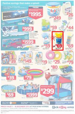Pick n Pay Hyper: Save Big On All Your Holiday Favourites From Coolers To Camping Chairs  ( 01 Dec - 16 Dec 2013), page 8