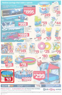 Pick n Pay Hyper: Save Big On All Your Holiday Favourites From Coolers To Camping Chairs  ( 01 Dec - 16 Dec 2013), page 8