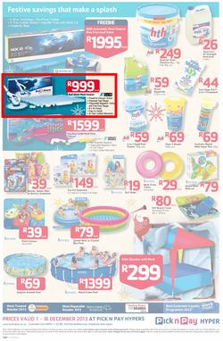 Pick n Pay Hyper: Save Big On All Your Holiday Favourites From Coolers To Camping Chairs  ( 01 Dec - 16 Dec 2013), page 8
