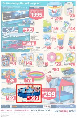 Pick n Pay Hyper: Save Big On All Your Holiday Favourites From Coolers To Camping Chairs  ( 01 Dec - 16 Dec 2013), page 8