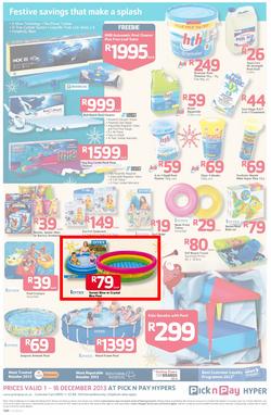 Pick n Pay Hyper: Save Big On All Your Holiday Favourites From Coolers To Camping Chairs  ( 01 Dec - 16 Dec 2013), page 8