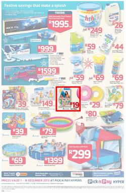 Pick n Pay Hyper: Save Big On All Your Holiday Favourites From Coolers To Camping Chairs  ( 01 Dec - 16 Dec 2013), page 8