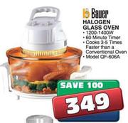 Bauer Halogen Glass Oven(QF-606A)-1200-1400W