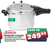 Sunbeam Pressure Cooker(SPPC75)-7.5Ltr.