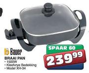 Bauer Braai Pan(XH-34)-1500W