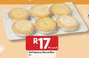 PnP Instore Mince Pies- 6's Per Pack