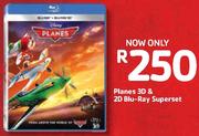 Planes 3D & 2D Blu-Ray Superset