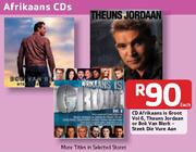CD Afrikaans Is Groot Vol 6, Theuns Jordaan Or Bok Van Blerk-Steek Die Vure Aan-Each