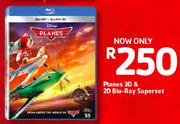 Planes 3D & 2D Blu-Ray Superset