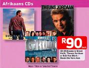 CD Afrikaans Is Groot Vol 6, Theuns Jordaan Or Bok Van Blerk-Steek Die Vure Aan-Each