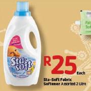 Sta-Soft Fabric Softener Assorted-2L