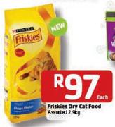 Friskies Dry Cat Food Assorted-2.5kg