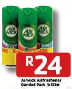 Airwick Airfreshener Banded Pack-3's