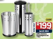 Addis Stainless Steel Elegance Set-3Piece