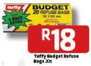 Tuffy Budget Refuse Bags-20s