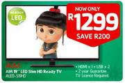 AIM 19" LED Slim HD Ready TV ALED-S19HD