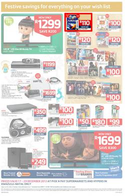 Pick n Pay Kwazulu-Natal : Save On All Your Festive Favourites (17 Dec - 29 Dec 2013 ), page 8