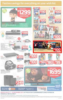 Pick n Pay Kwazulu-Natal : Save On All Your Festive Favourites (17 Dec - 29 Dec 2013 ), page 8