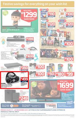 Pick n Pay Kwazulu-Natal : Save On All Your Festive Favourites (17 Dec - 29 Dec 2013 ), page 8