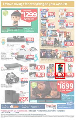 Pick n Pay Kwazulu-Natal : Save On All Your Festive Favourites (17 Dec - 29 Dec 2013 ), page 8