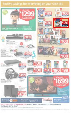 Pick n Pay Kwazulu-Natal : Save On All Your Festive Favourites (17 Dec - 29 Dec 2013 ), page 8