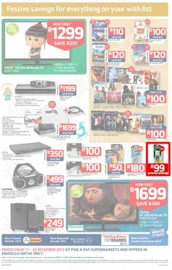 Pick n Pay Kwazulu-Natal : Save On All Your Festive Favourites (17 Dec - 29 Dec 2013 ), page 8
