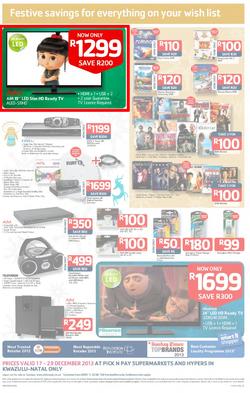 Pick n Pay Kwazulu-Natal : Save On All Your Festive Favourites (17 Dec - 29 Dec 2013 ), page 8