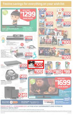 Pick n Pay Kwazulu-Natal : Save On All Your Festive Favourites (17 Dec - 29 Dec 2013 ), page 8
