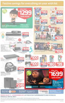 Pick n Pay Kwazulu-Natal : Save On All Your Festive Favourites (17 Dec - 29 Dec 2013 ), page 8