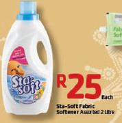 Sta-Soft Fabric Softener Assorted-2Ltr