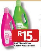 Pnp Tile And Floor Cleaner-750ml Each