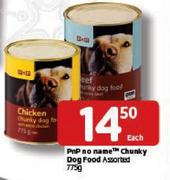 Pnp No Name Chunky Dog Food-775g Each