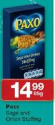 Paxo Sage And Onion Stuffing-85g