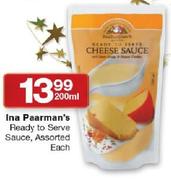 Ina Paarman's Ready To Serve Sauce Assorted-200ml