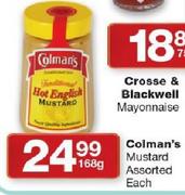 Colman's Mustard Assorted-168g