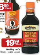 Wellington's Steak House Sauce-700ml