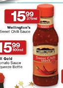 Wellington's Sweet Chilli Sauce-375ml