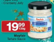 Mayfair Tartare Sauce-135g