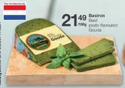 Basiron Basil Pesto-Flavoured Gouda-100g