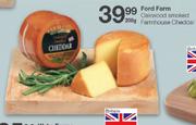Ford Farm Oakwood Smoked Farmhouse Cheddar-200g
